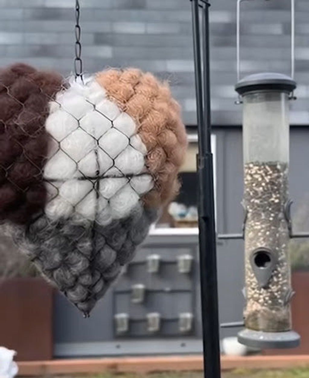 🔥LAST DAY 50% OFF - 🕊️🏡Handmade Natural Alpaca Fiber Bird Nesting Heart❤️Bird lovers gift