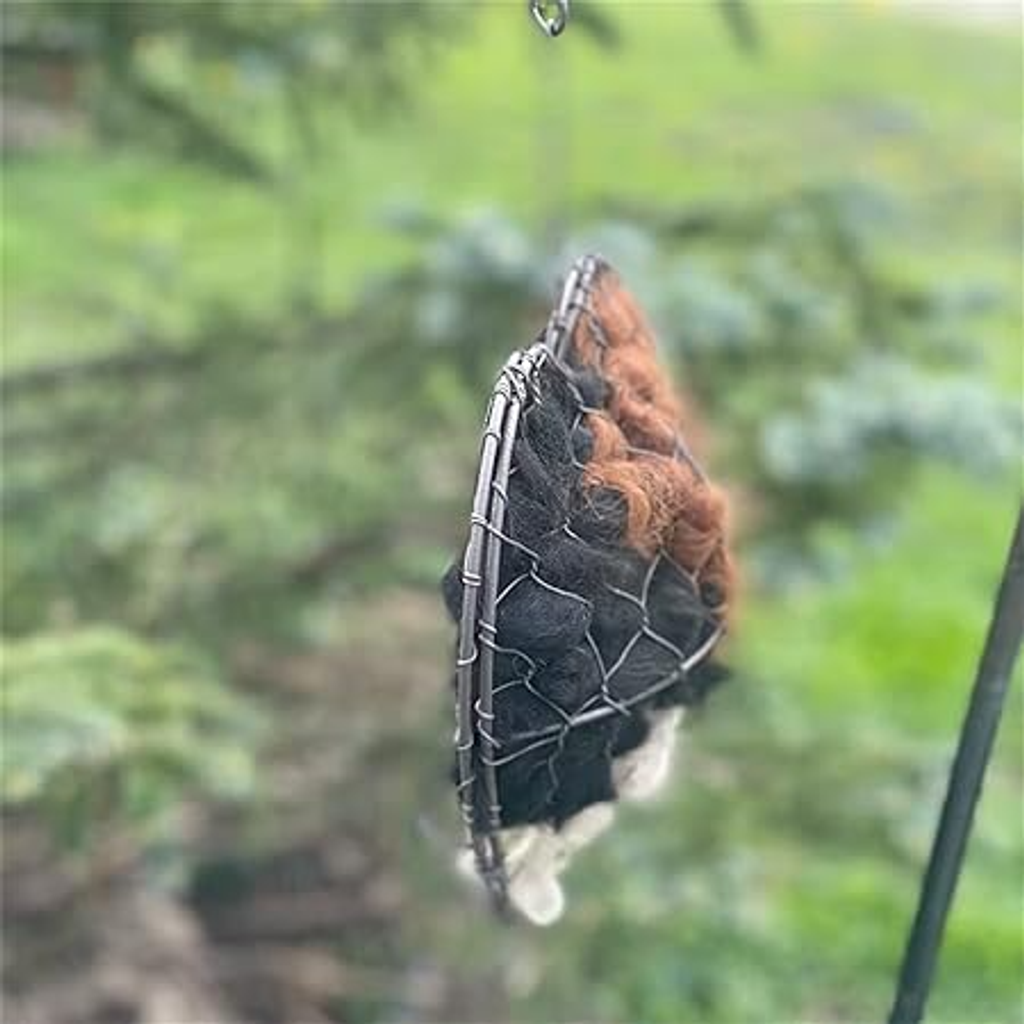 🔥LAST DAY 50% OFF - 🕊️🏡Handmade Natural Alpaca Fiber Bird Nesting Heart❤️Bird lovers gift
