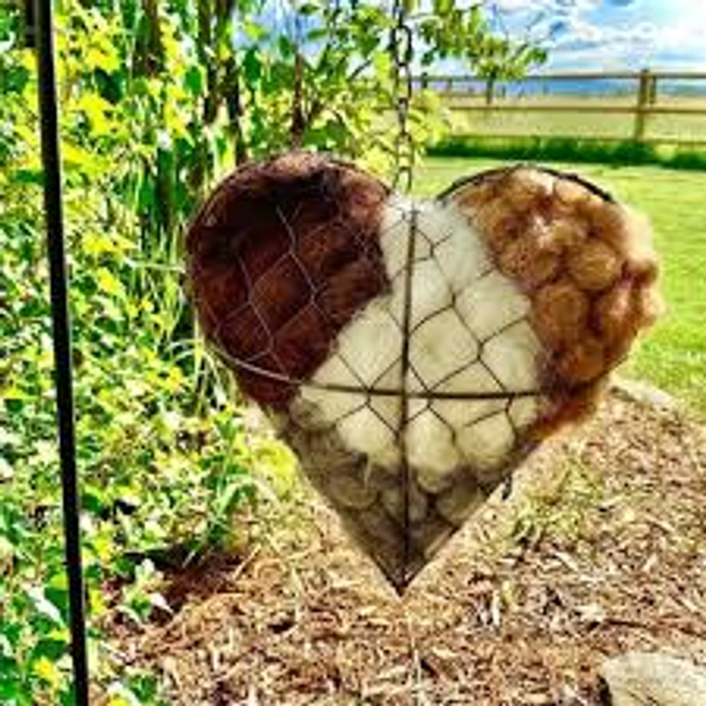 🔥LAST DAY 50% OFF - 🕊️🏡Handmade Natural Alpaca Fiber Bird Nesting Heart❤️Bird lovers gift